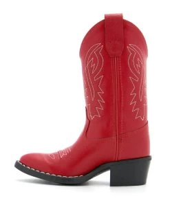 Old West Children's Retro Red Boots -Western Fashion 243 8116 03