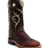 Old West Children's Carona Calf Dark Brown Boot
