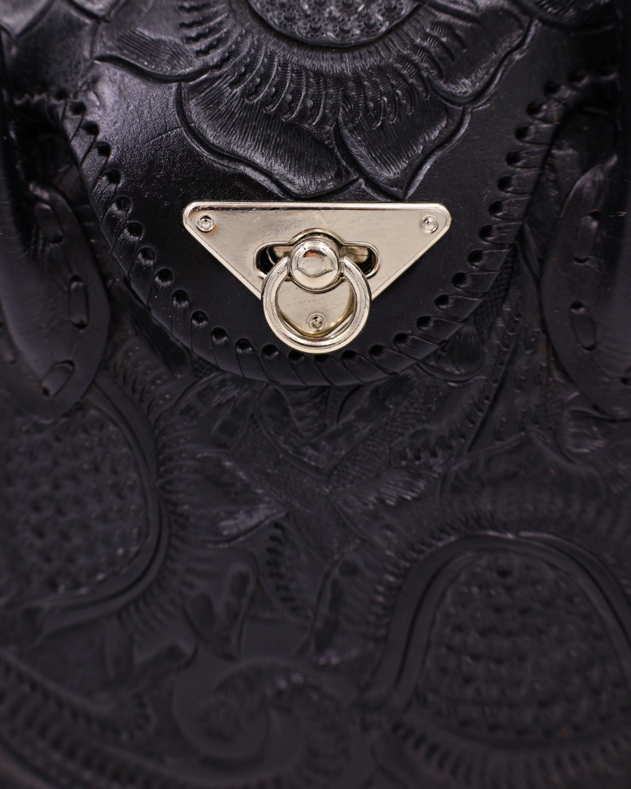 QUE CHULA DOS BOTONES BLACK PURSE 8 QUE CHULA DOS BOTONES BLACK PURSE - Image 6