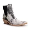 LIBERTY BLACK WOMEN'S MARINA PELO GRANIZO BLANCO NEGRO BOOTIE -Western Fashion 247075 1200 auto