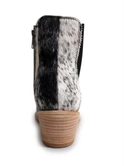LIBERTY BLACK WOMEN'S MARINA PELO GRANIZO BLANCO NEGRO BOOTIE -Western Fashion 247076 1200 auto