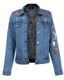 AVANI DEL AMOUR TEXAS EMBROIDERY JACKET