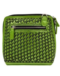 QUE CHULA CATALINA CHICA METALLIC GREEN PURSE -Western Fashion 255 a1c19913 f3a8 47fb 9d7d 3f9bca074cd2