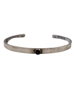 Richard Schmidt Simple Onyx Dot Bracelet