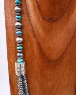 38" 4 STRAND TURQUOISE NAVAJO PEARL NECKLACE -Western Fashion 260 c51eaeb4 cb9f 4f1d b3e7 a73cce3b3d24