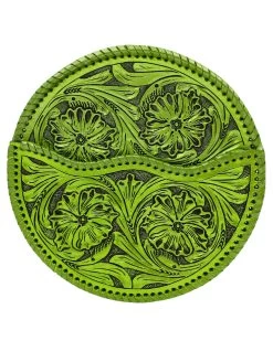 QUE CHULA REDONDO METALLIC GREEN PURSE -Western Fashion 261 95780cff 4b85 49d0 bbd4 7ef13c14f7b2