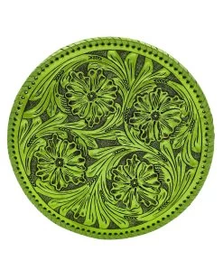 QUE CHULA REDONDO METALLIC GREEN PURSE -Western Fashion 263 6ce0bc42 52a3 4a82 8f1b 110eab9d7132