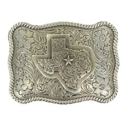 TEXAS SCROLLED BUCKLE