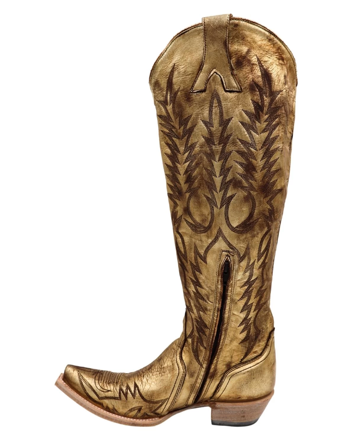 OLD GRINGO WOMEN'S MAYRA GOLD RELAXED BOOT 4 OLD GRINGO WOMEN'S MAYRA GOLD RELAXED BOOT - Image 2