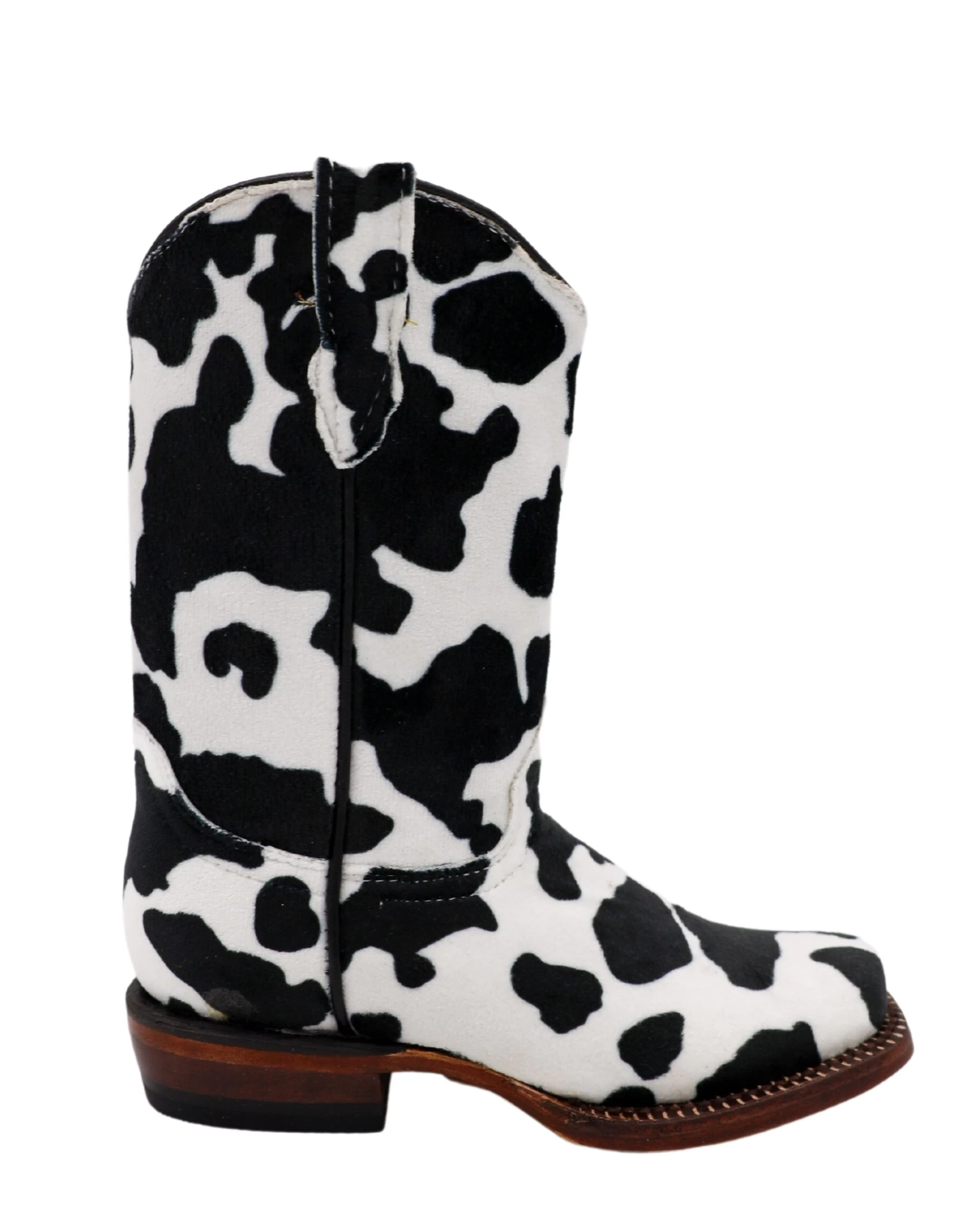 TANNER MARK GIRLS COWPRINT BOOTS 5 TANNER MARK GIRLS COWPRINT BOOTS - Image 3