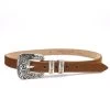 WESTERN HAIR ON HIDE 3 PIECE BUCKLE BELT -Western Fashion 41 f94bc248 ea58 411d a671 67102228ba5d