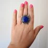RICHARD SCHMIDT ROUND LAPIS BASE STAMPING RING- SIZE 7.5 2 RICHARD SCHMIDT ROUND LAPIS BASE STAMPING RING- SIZE 7.5 -Western Fashion 46 1914a986 5e21 499a 82e6 9c115ea69d4e