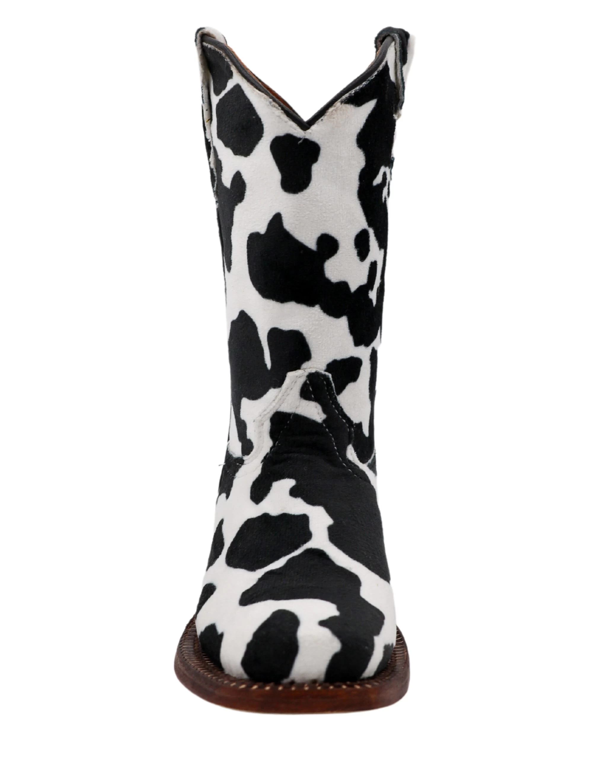 TANNER MARK GIRLS COWPRINT BOOTS 6 TANNER MARK GIRLS COWPRINT BOOTS - Image 4
