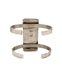 RICHARD SCHMIDT SNAKE SUN WITH TURQUOISE ROUND ON RECTANGLE CUFF -Western Fashion 4 e663058f 34d2 4d3a be91 21b434759bb9