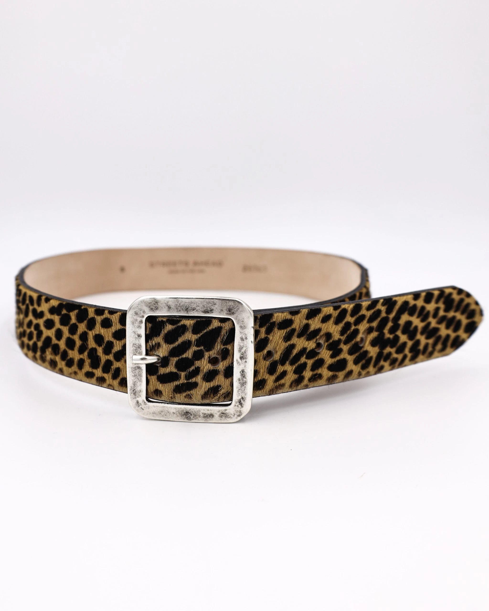 STREETS AHEAD CHEETAH BELT 3 STREETS AHEAD CHEETAH BELT
