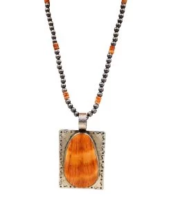 RICHARD SCHMIDT EXTRA LARGE SPINY OYSTER WITH STAMPING PENDANT -Western Fashion 53 e6fb02ee 8fb5 4629 ac12 d5a82188a0d9
