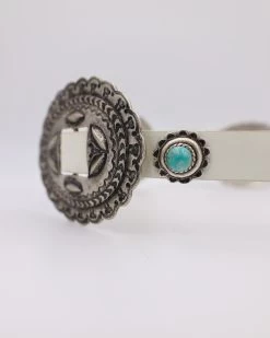 CONCHOS WITH TURQUOISE DOTS BELT -Western Fashion 56 f7be1014 afda 40a6 98d8 3a1347a61d3c