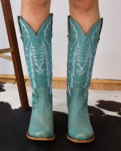 LIBERTY BLACK WOMEN'S MARISA TURQUOISE BOOT -Western Fashion 5 12af150c 04b0 47d4 887f 2421d422985d