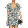 FREE PEOPLE KAUAI GETAWAY PRINTED DRESS -Western Fashion 5e861fa2ulla 37 61500