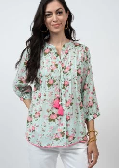IVY JANE TUCK AND FLOW BLOUSE