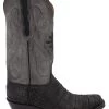 BLACK JACK MEN'S SUEDED CAIMAN BELLY BOOT 1 BLACK JACK MEN'S SUEDED CAIMAN BELLY BOOT -Western Fashion 66 bb3b353b 19c6 4a8f af1f 26574a318e69