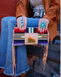 TOTEM SMALL WITH FRINGE CACTUS CROSSBODY -Western Fashion 71 47eb1ec8 c14f 48b5 ac92 1d467731a446