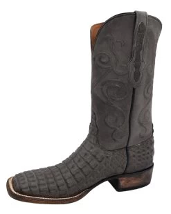 BLACK JACK MEN'S CAIMAN DARK GREY BOOT -Western Fashion 71 f88e23d4 edf9 407c 86ef aaea3b0a37a7