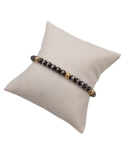 RICHARD SCHMIDT NAVAJO PEARL 5MM GOLD FILLED BEAD STRETCHY BRACELET -Western Fashion 88 7e1ac5d1 5f27 489f 9efb 50ca43bbaae2