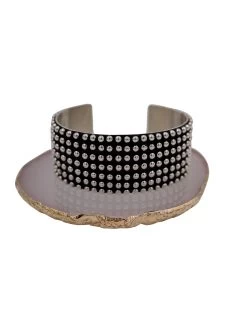 Sterling Silver Dots Cuff