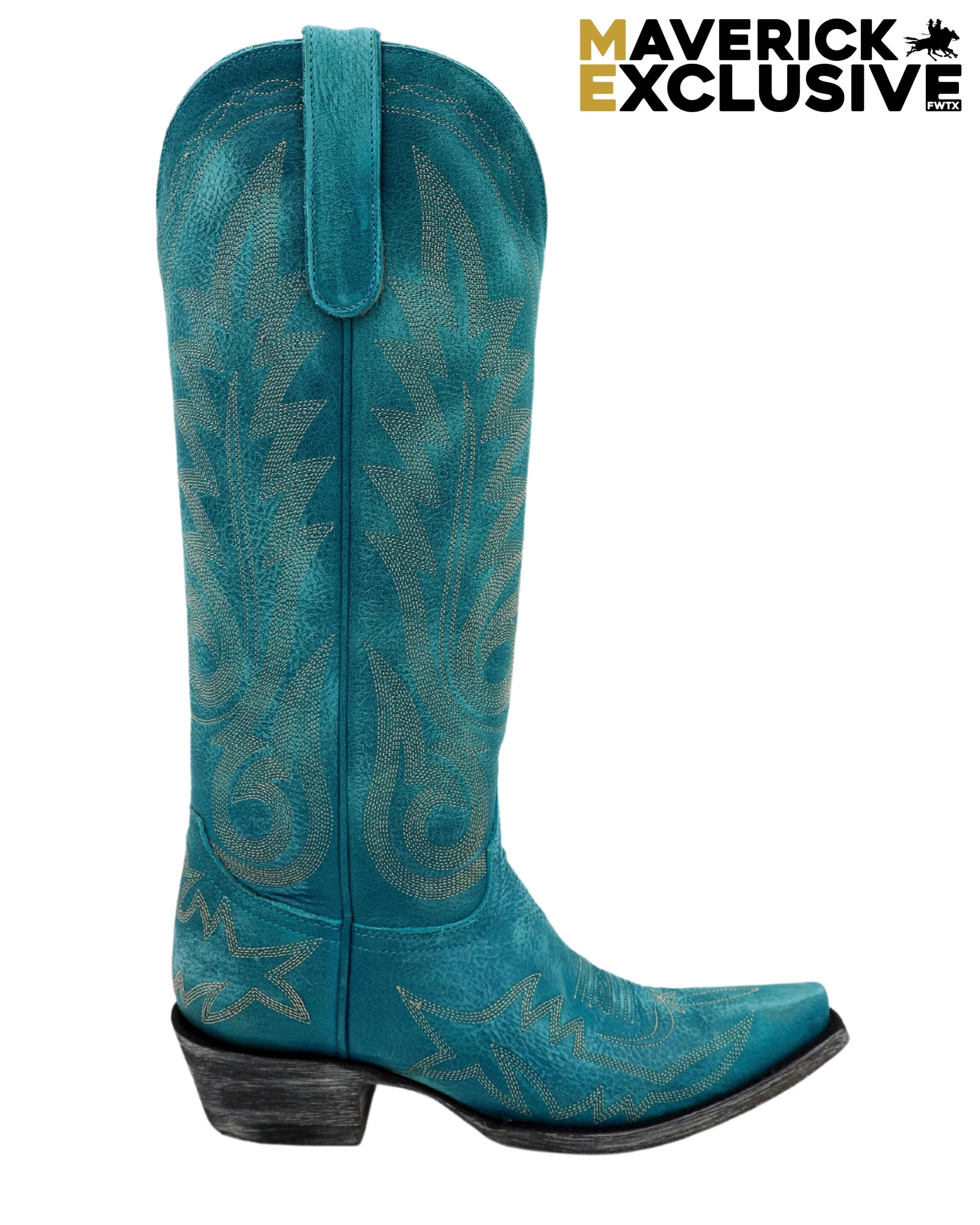 OLD GRINGO WOMEN'S NEVADA TURQUOISE BOOT 3 OLD GRINGO WOMEN'S NEVADA TURQUOISE BOOT