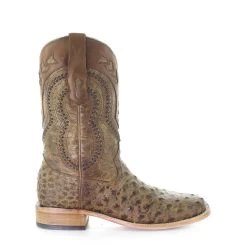 Corral Boots CORRAL MEN'S OSTRICH & EMBROIDERY BOOT