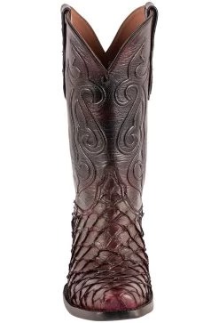 BLACK JACK MEN'S BLACK CHERRY BOOT -Western Fashion BU1735 V3 BURG BLACK JACK 2 55262.1626102737 1