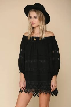 BY TOGETHER MINI OFF SHOULDER DRESS -Western Fashion BYT L3816 0040 big 57ca7c5d 7931 4a10 83c0 dac2a6647250