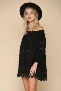 BY TOGETHER MINI OFF SHOULDER DRESS -Western Fashion BYT L3816 0040 big 6b8eeb33 f356 4fb6 bb1c 6e997fd23f25