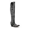 Corral Boots CORRAL WOMEN'S EMBROIDERY STUDS TALL TOP BOOT