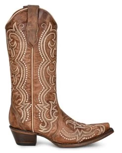 Corral Boots CIRCLE G BY CORRAL WOMEN'S SEQUENCE EMBROIDERY BOOT -Western Fashion COR202205 0011 L5893 boot 01 36717