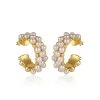 CHRISTINA GREENE SEA SALT PEARL EARRING