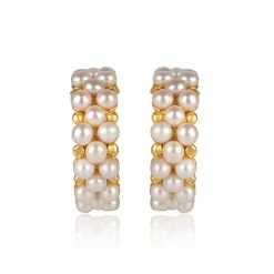 CHRISTINA GREENE SEA SALT PEARL EARRING -Western Fashion Christina Greene Sea Salt Hoops Pearl EPR002 2 600x 8d3b18e2 286b 4c01 8558 f945107a2b43