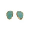 CHRISTINA GREENE STUD TURQUOISE EARRINGS