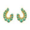 CHRISTINA GREENE RIVERBEND EARRINGS -Western Fashion Christina Greene Turquoise Riverbend Earrings ETQ005 600x ffe13767 2817 4492 99d7 0a6e8936c001