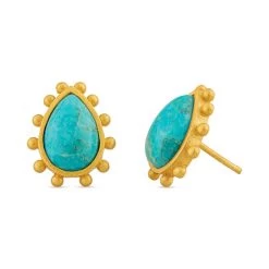 CHRISTINA GREENE STARBURST STUD EARRINGS -Western Fashion Christina Greene Turquoise Starbust Stud Earrings ETQ003 2 600x 5e42c182 1651 431c ab6b 365d10400f5c