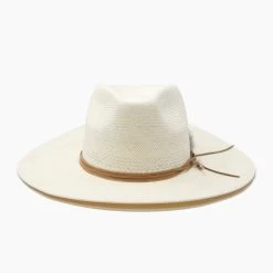 WYETH VALENCIA HAT -Western Fashion Cream.Straw .Fedora.Leather Feather Band.A 823x a82f05f0 ab77 4c30 ac80 f641776af631
