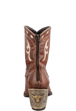 DOUBLE D RANCHWEAR WOMEN'S THE CATTLEMAN BOOT -Western Fashion DDBL053 1 OLD GRINGP 3 46546
