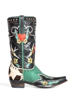 DOUBLE D RANCHWEAR WOMEN'S MIDNIGHT COWBOY BOOT