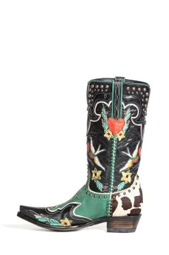 DOUBLE D RANCHWEAR WOMEN'S MIDNIGHT COWBOY BOOT -Western Fashion DDL 058 Midnight Cowboy Boot wr3 2000x 27446153 ff44 4c8f 8919 953c2e255f1a