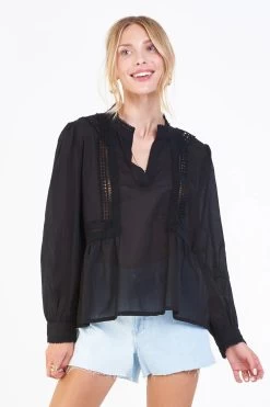 DEAR JOHN ALEXIS FRONT SLIT TOP BLACK -Western Fashion DSH1150G5BLK FRONT 1800x1800 8d3db4c2 d19c 45ce a262 c5c99bcdf32e