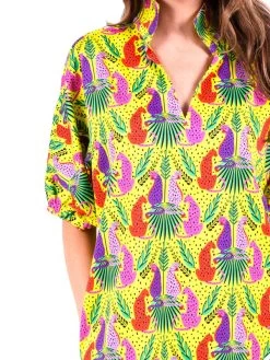 EMILY MCCARTHY POPPY PEEKABOO DRESS -Western Fashion EMCSU23 D1 PoppyDress Peekaboo Detail1