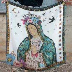 LADY OF GUADALUPE 35X35 SCARF BY DOLAN GEIMAN -Western Fashion FringeScarves DolanGeiman LadyGuadelupe Scarf wildrag 10 590x e028392d ff79 4e85 b9de 4fd2a09e59a7