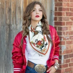 STAR OF THE WEST 26X26 SCARF -Western Fashion FringeScarves Starofthewest white wildrag silkscarf. 9 720x 1fe8b3de 670d 43bd 8875 5f785c609b57