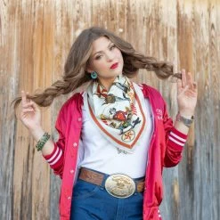 STAR OF THE WEST 26X26 SCARF -Western Fashion FringeScarves Starofthewest white wildrag silkscarf 720x 31f90790 6b75 450c bbaf 2e32fdfb9337